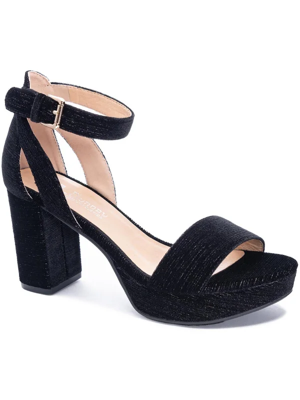 New Arrival Discount Womens Velvet Cushioned Footbed Pumps