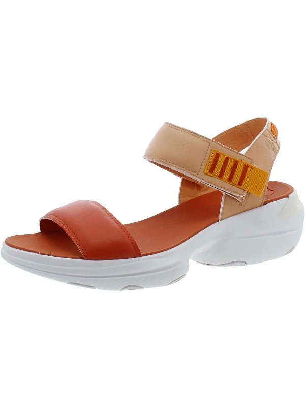 Catch Every Fashion Trend X PRANA EXPLORER Womens Faux Leather Open toe Wedge Sandals