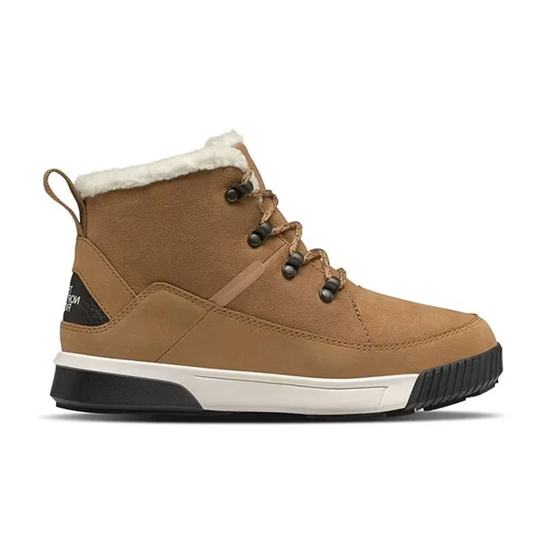 Retro Style Promotions Women's Sierra Mid Lace Waterproof Almond Butter